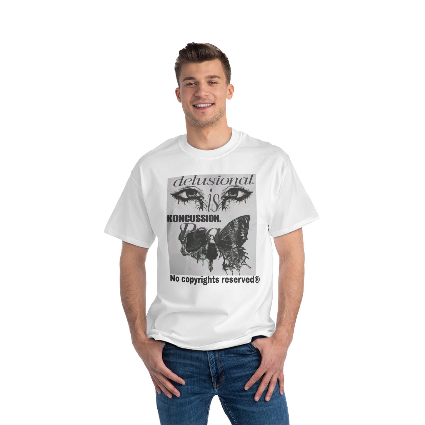 Graphic Tee - Delusional is peace