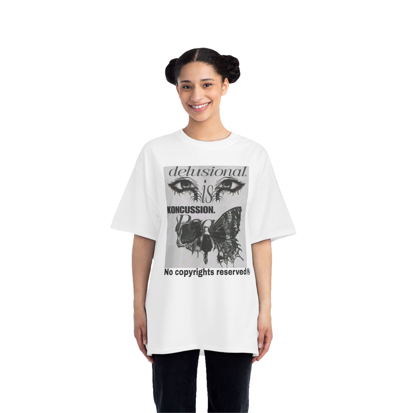 Graphic Tee - Delusional is peace